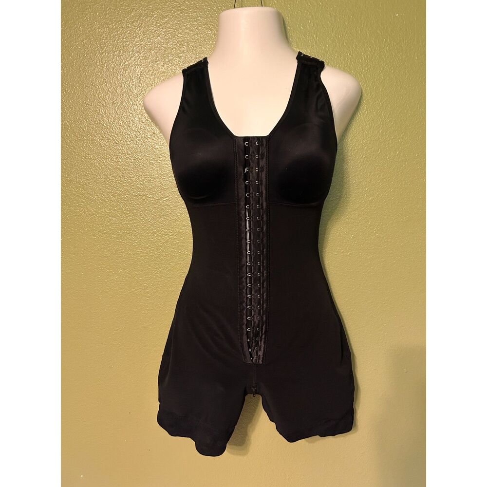 YIANNA Faja Postpartum Nursing Shapewear Tummy Bodysuit Black M Waist Trainer